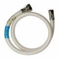 Thrifco Plumbing 1/2 Inch Comp x 1/2 Inch FIP Flexible Braided PVC 30 Inch Riser 4400483